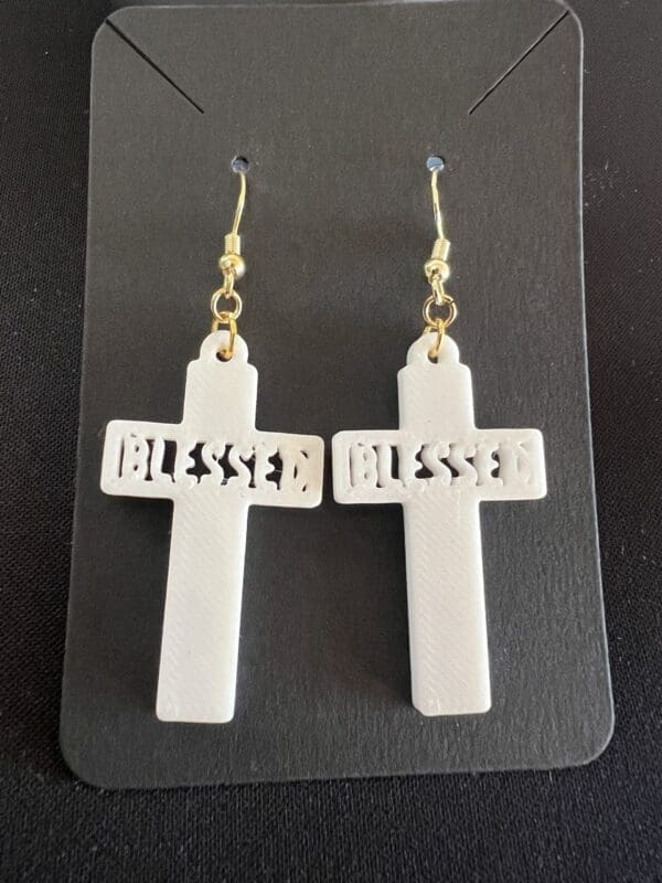 "Blessed" Earrings